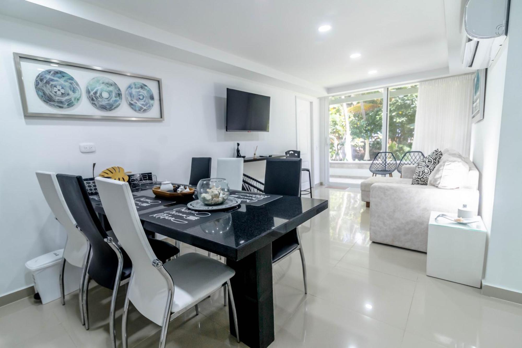 Apartamento Unik Cartagena Edificio Faro Tequendama 외부 사진