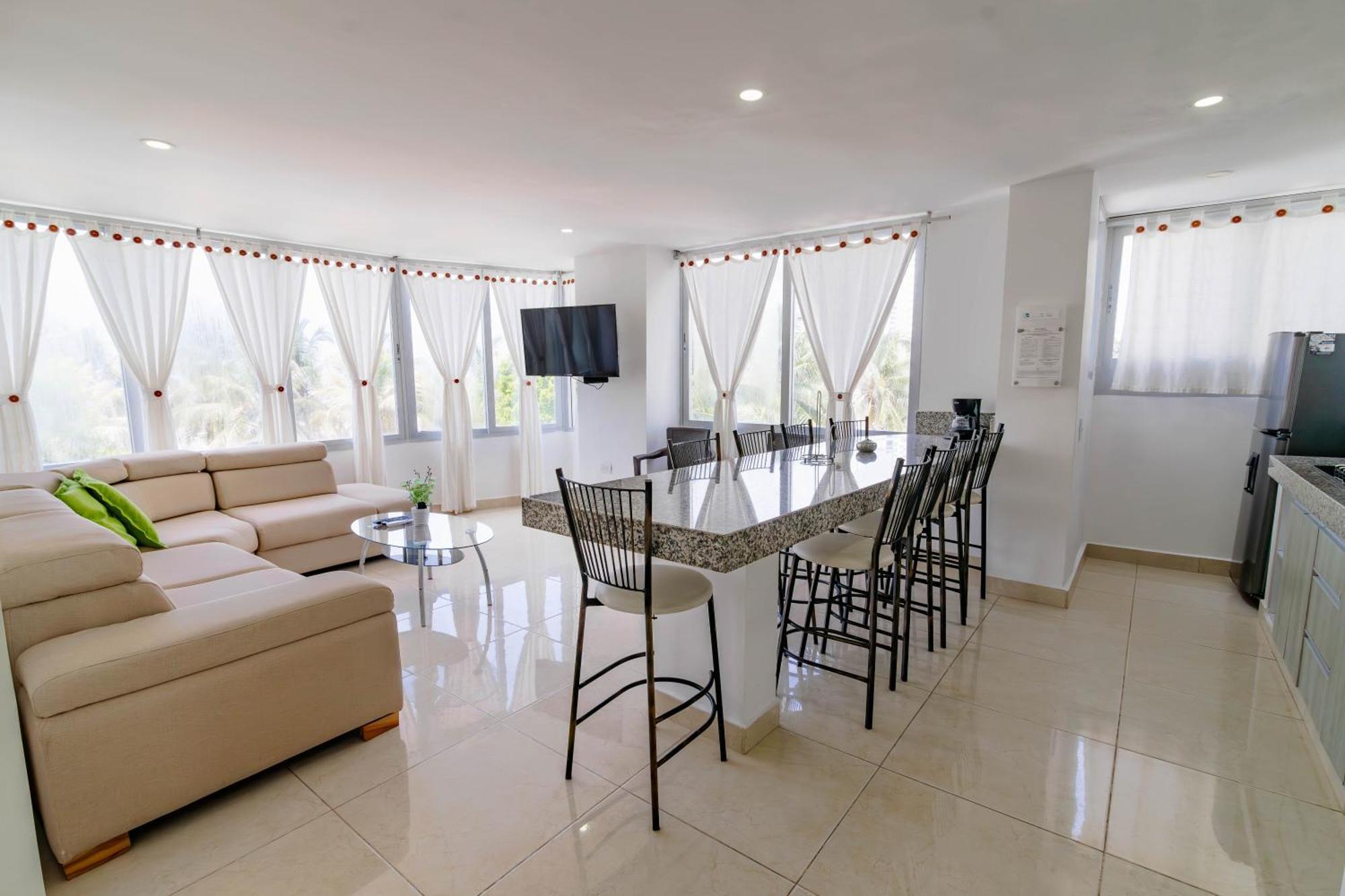 Apartamento Unik Cartagena Edificio Faro Tequendama 외부 사진