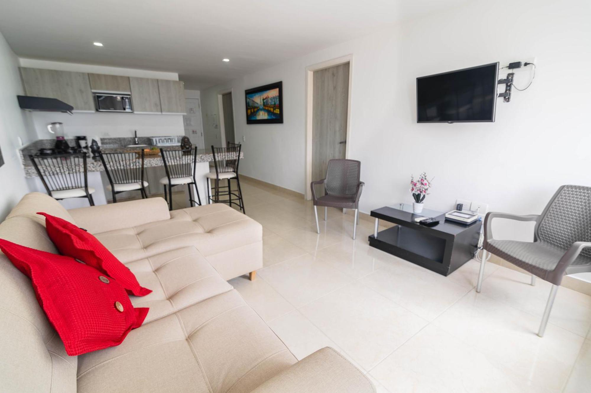 Apartamento Unik Cartagena Edificio Faro Tequendama 외부 사진